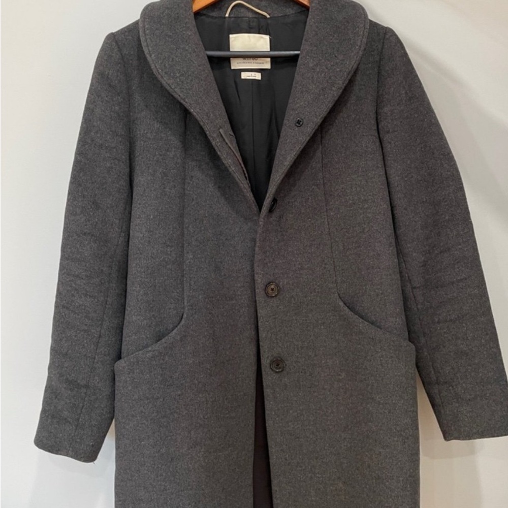 Wilfred Gray Pea Coat